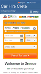 Mobile Screenshot of airportcarhire.gr